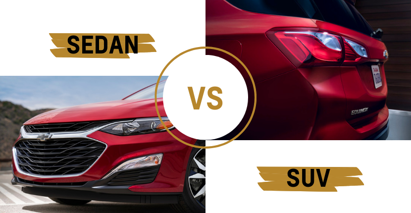 Driving an SUV vs. Sedan