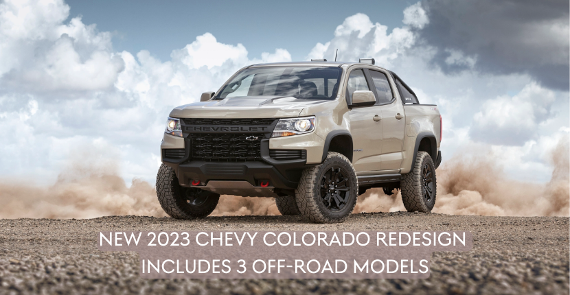 New 2023 Chevy Colorado Redesign Includes 3 Off Road Models Ray Chevrolet 9433