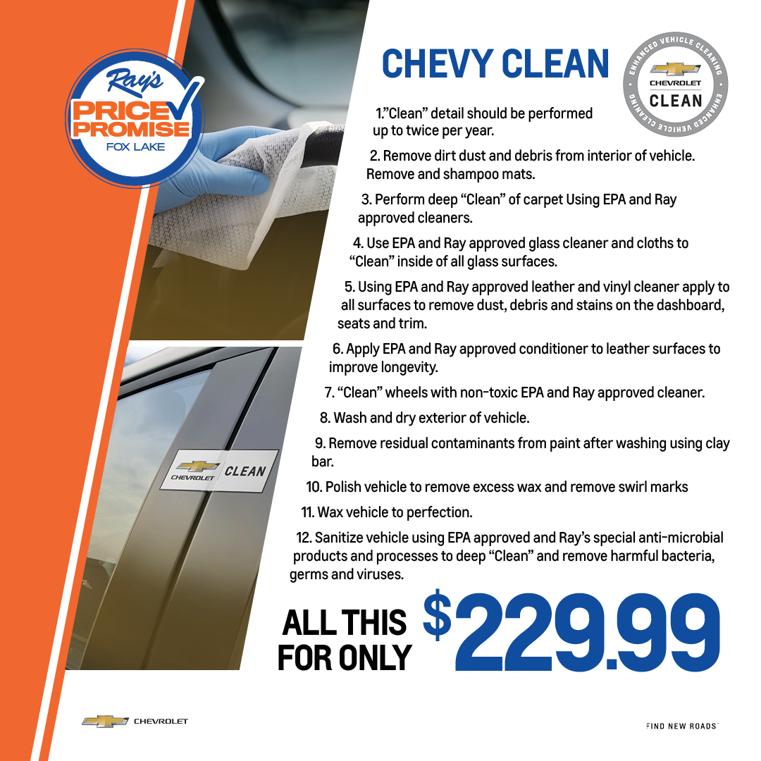 Chevy Clean overview of what it is and how much it costs.