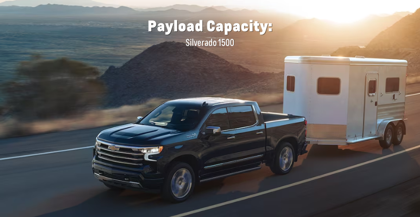 What is the Payload Capacity for the Silverado 1500?