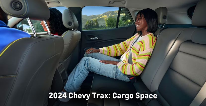 2024 Chevy Trax cargo space