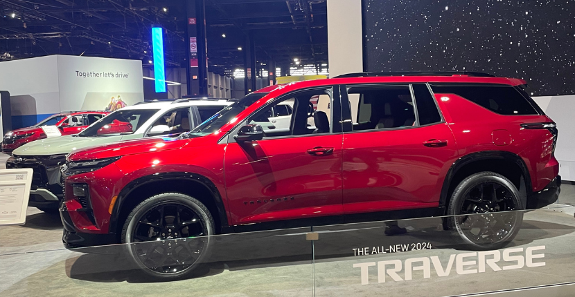 Check Out the 2024 Chevy Traverse at the Chicago Auto Show