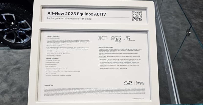 2025 Chevy Equinox Activ