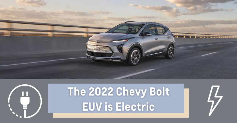Chevy Bolt EUV Is Electric