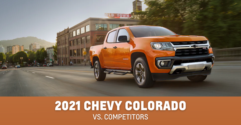 2021 Chevy Colorado vs. Competitors