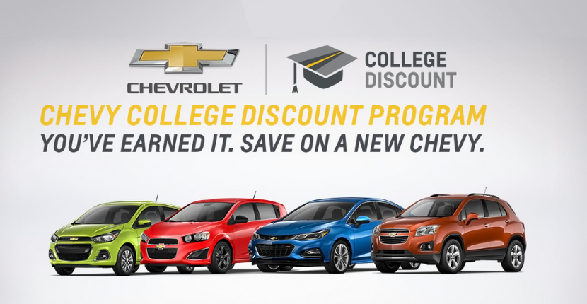 Chevy College Discount Program