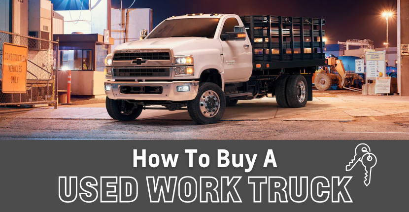 How To Buy A Used Work Truck