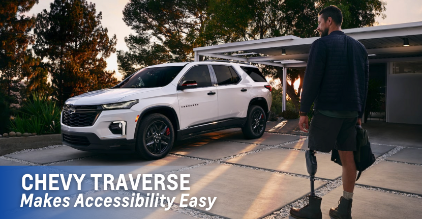 How The Chevy Traverse Makes Accessibility Easy