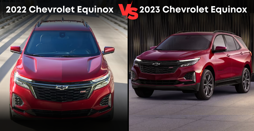 2022 vs 2023 Chevy Equinox