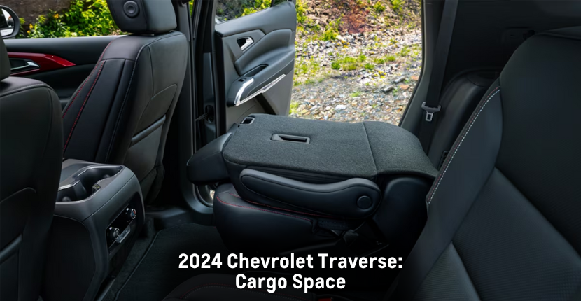2024 Chevy Traverse cargo space