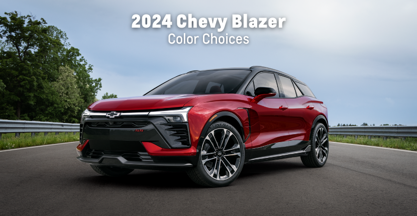 2024 Chevy Blazer colors