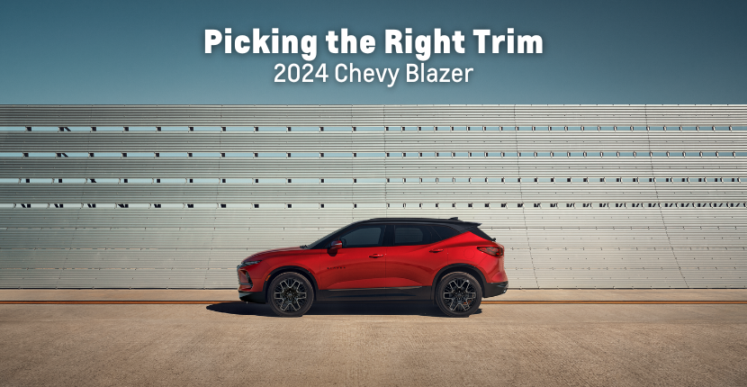 2024 Chevy Blazer trims