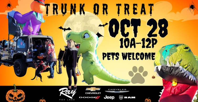 You’re Invited: Trunk or Treat With Us