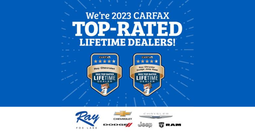 Ray Chevrolet 2023 Carfax Top-Rated Lifetime Dealers