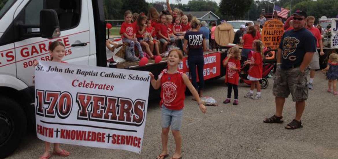 Ray Auto Group is proud to sponsor the 53rd annual Johnsburg Saufen und Spiel Parade